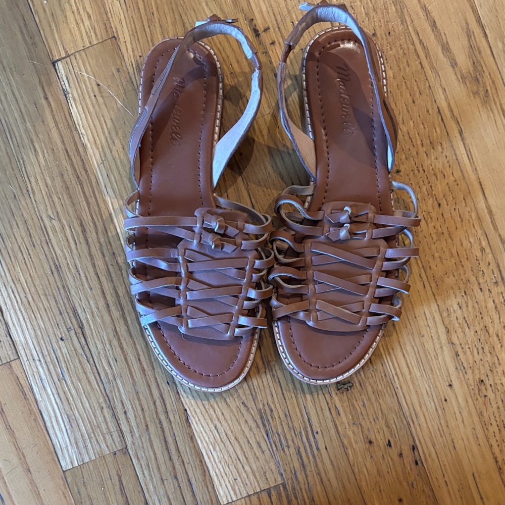 Brown Strappy Sandals